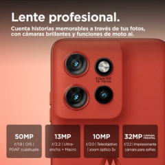 Motorola - Edge 50 Neo (5G) 256 GB, Rojo - Nuevo