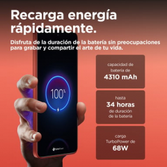 Motorola - Edge 50 Neo (5G) 256 GB, Rojo - Nuevo