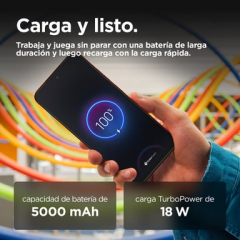 Motorola - Motorola moto g35 5G 17,1 cm (6.72") SIM doble Android 14 USB Tipo C 4 GB 128 GB 5000 mAh Rojo - Nuevo