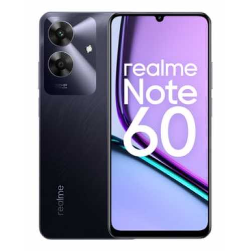 Realme - Realme Note 60 (4G) 128 GB, Negro, Desbloqueado - Nuevo