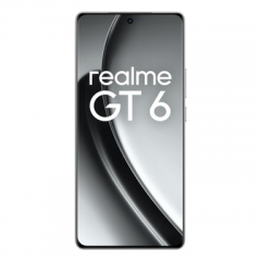 Realme - Realme GT 6 (5G) 8GB 256GB, Plata - Nuevo
