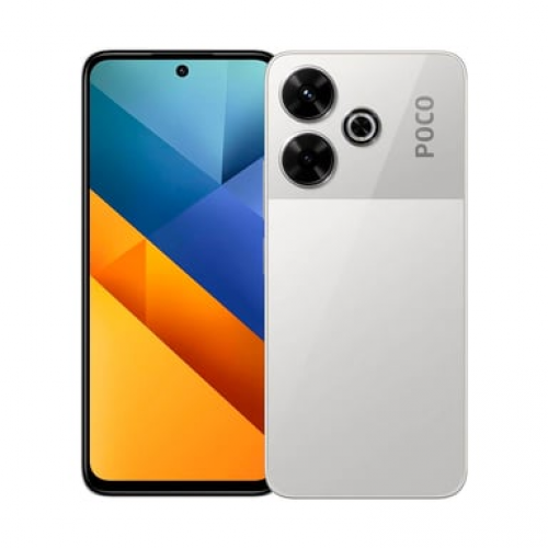 Xiaomi - POCO M6 128GB, Plata, Desbloqueado - Nuevo