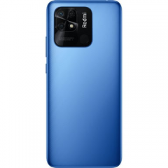 Xiaomi - Redmi 10C 64 GB, Azul, desbloqueado - Nuevo