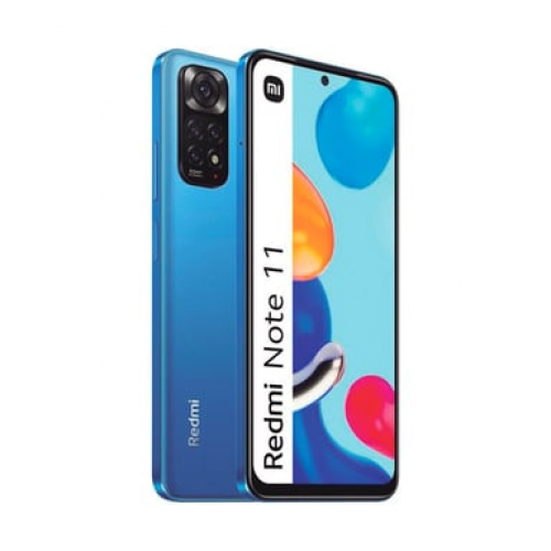 Xiaomi - Redmi Note 11 128GB 6GB, Sunset Blue, desbloqueado - Nuevo
