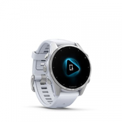 Garmin - Garmin Fenix 8 3,3 cm (1.3") AMOLED 43 mm Digital 416 x 416 Pixeles Pantalla táctil Plata Wifi GPS (satélite) - Nuevo