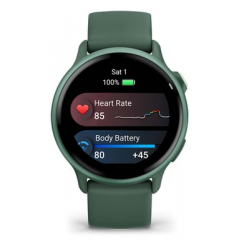 Garmin - Garmin vívoactive 6 3,05 cm (1.2") AMOLED 42 mm Digital 390 x 390 Pixeles Pantalla táctil Verde Wifi GPS (satélite) - Nuevo