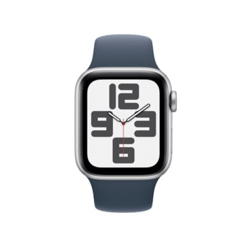 Apple - Apple Watch SE OLED 40 mm Digital 324 x 394 Pixeles Pantalla táctil Plata Wifi GPS (satélite) - Nuevo