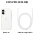Apple - iPhone 16 (5G) 128 Gb, Blanco - Nuevo