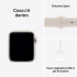 Apple - Apple Watch SE OLED 40 mm Digital 324 x 394 Pixeles Pantalla táctil Beige Wifi GPS (satélite) - Nuevo