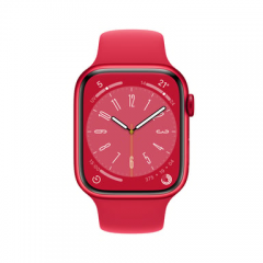 Apple - Apple Watch Series 8 OLED 45 mm Digital 396 x 484 Pixeles Pantalla táctil Rojo Wifi GPS (satélite) - Nuevo