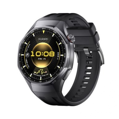 Huawei - Watch GT6 Pro GPS - Caja de titanio negro de 46 mm con correa de fluoroelastómero, color negro - Nuevo