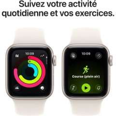 Apple - Apple Watch SE (3nd generation) OLED 40 mm Digital 324 x 394 Pixeles Pantalla táctil Beige Wifi GPS (satélite) - Nuevo