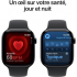 Apple - Apple Watch Series 10 OLED 46 mm Digital 416 x 496 Pixeles Pantalla táctil Negro Wifi GPS (satélite) - Nuevo