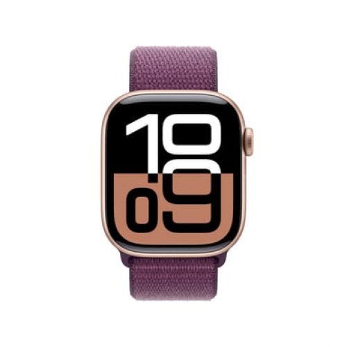 Apple - Apple Watch Series 10 OLED 42 mm Digital 374 x 446 Pixeles Pantalla táctil 4G Oro rosa Wifi GPS (satélite) - Nuevo