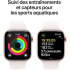 Apple - Apple Watch Series 10 OLED 42 mm Digital 374 x 446 Pixeles Pantalla táctil Oro rosa Wifi GPS (satélite) - Nuevo