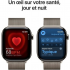 Apple - Apple Watch Series 10 OLED 46 mm Digital 416 x 496 Pixeles Pantalla táctil 4G Titanio Wifi GPS (satélite) - Nuevo