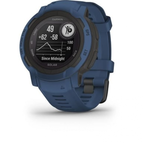 Garmin - Instinct 2 Solar 2,29 (0.9") Mip 45 Mm Azul Gps (Satélite) - Nuevo