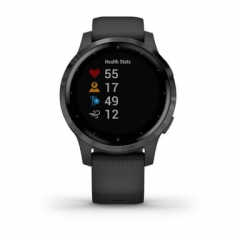 Garmin - Vívoactive 4S 2.79 (1.1") 40 Mm Negro Gps (Satélite) - Nuevo