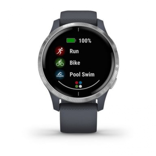 Garmin - Venu Amoled Silver Gps (Satélite) - Nuevo