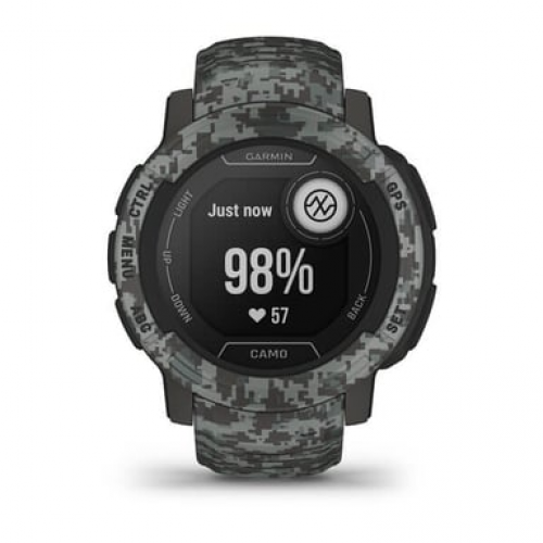 Garmin - Instinct 2 Camo Edition 2,29 (0.9") Mip 45 Mm Grafito Gps (Satélite) - Nuevo