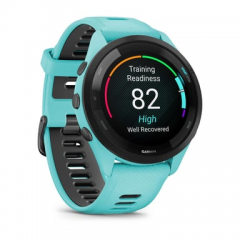 Garmin - Garmin Forerunner 265 3,3 cm (1.3") AMOLED 46 mm Digital 416 x 416 Pixeles Pantalla táctil Negro, Azul Wifi GPS (satélite) - Nuevo