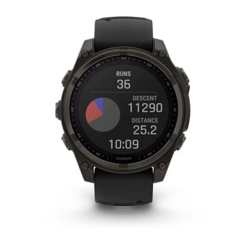 Garmin - Garmin fenix 8 3,3 cm (1.3") 51 mm Digital 260 x 260 Pixeles Pantalla táctil Titanio Wifi GPS (satélite) - Nuevo