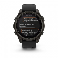 Garmin - Garmin fenix 8 3,3 cm (1.3") 51 mm Digital 260 x 260 Pixeles Pantalla táctil Titanio Wifi GPS (satélite) - Nuevo