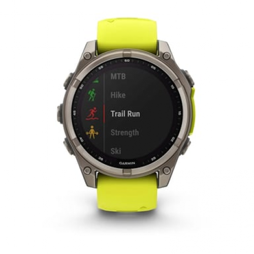 Garmin - Garmin fenix 8 3,3 cm (1.3") 47 mm Digital 260 x 260 Pixeles Pantalla táctil Titanio Wifi GPS (satélite) - Nuevo