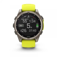 Garmin - Garmin fenix 8 3,3 cm (1.3") 47 mm Digital 260 x 260 Pixeles Pantalla táctil Titanio Wifi GPS (satélite) - Nuevo