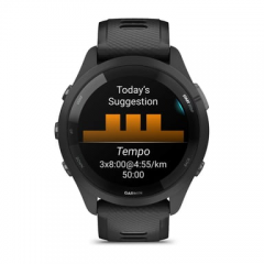 Garmin - Garmin Forerunner 265 3,3 cm (1.3") AMOLED 46 mm Digital 416 x 416 Pixeles Pantalla táctil Negro Wifi GPS (satélite) - Nuevo