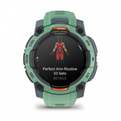 Garmin - Garmin Instinct 3 AMOLED 3,05 cm (1.2") 45 mm Digital 390 x 390 Pixeles Pantalla táctil Verde GPS (satélite) - Nuevo