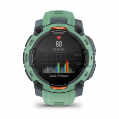 Garmin - Garmin Instinct 3 AMOLED 3,05 cm (1.2") 45 mm Digital 390 x 390 Pixeles Pantalla táctil Verde GPS (satélite) - Nuevo