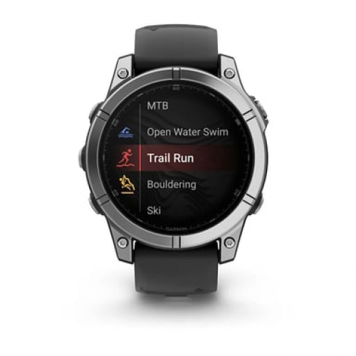 Garmin - Garmin Fenix E 3,3 cm (1.3") AMOLED 47 mm Digital 416 x 416 Pixeles Pantalla táctil Acero inoxidable Wifi GPS (satélite) - Nuevo