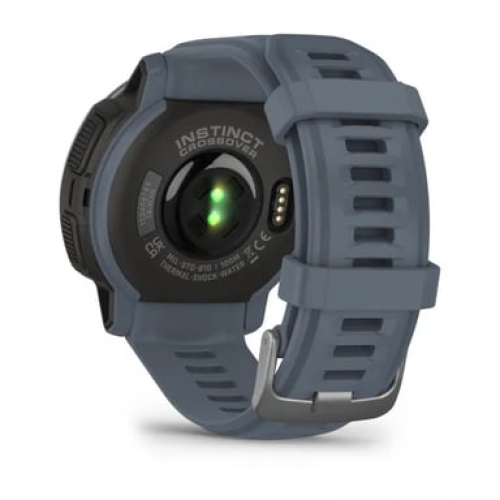 Garmin - Garmin Instinct Crossover - Standard Edition 2,29 cm (0.9") MIP 45 mm Híbrido 176 x 176 Pixeles Azul GPS (satélite) - Nuevo