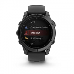 Garmin - Garmin Fenix E 3,3 cm (1.3") AMOLED 47 mm Digital 416 x 416 Pixeles Pantalla táctil Negro Wifi GPS (satélite) - Nuevo