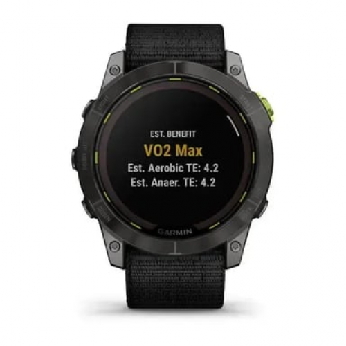 Garmin - Garmin Enduro 2 3,56 cm (1.4") MIP 35 mm Digital 280 x 280 Pixeles Pantalla táctil Gris Wifi GPS (satélite) - Nuevo