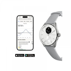 Withings - Withings ScanWatch 2 1,6 cm (0.63") OLED 42 mm Híbrido Acero inoxidable - Nuevo