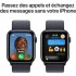 Apple - Apple Watch SE OLED 44 mm Digital 368 x 448 Pixeles Pantalla táctil 4G Negro Wifi GPS (satélite) - Nuevo