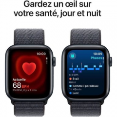 Apple - Apple Watch SE OLED 44 mm Digital 368 x 448 Pixeles Pantalla táctil 4G Negro Wifi GPS (satélite) - Nuevo