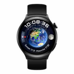 Huawei - Huawei WATCH 4 3,81 cm (1.5") AMOLED 46 mm Digital 466 x 466 Pixeles Pantalla táctil Negro Wifi GPS (satélite) - Nuevo