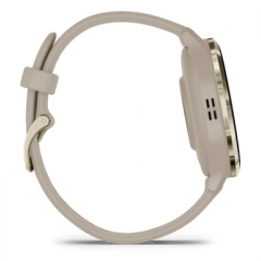 Garmin - Garmin Venu 3S 3,05 cm (1.2") AMOLED 41 mm Digital 390 x 390 Pixeles Pantalla táctil Oro, Gris Wifi GPS (satélite) - Nuevo