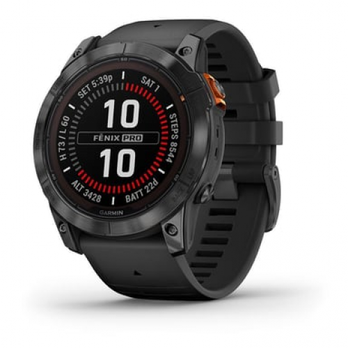 Garmin - Fenix 7X Pro 3,56 (1.4") Mip 51 Mm Gris Gps (Satélite) - Nuevo