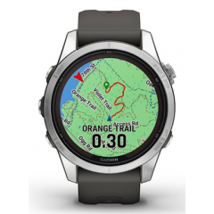Garmin - Fenix 7S Pro 3,05 (1.2") Mip 42 Mm Plata Gps (Satélite) - Nuevo