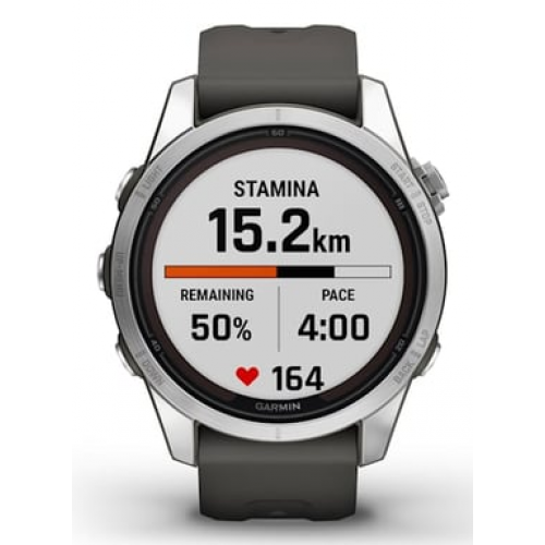 Garmin - Fenix 7S Pro 3,05 (1.2") Mip 42 Mm Plata Gps (Satélite) - Nuevo