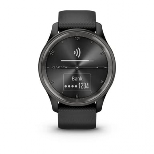Garmin - Garmin vivomove Trend LCD 40 mm Híbrido 254 x 346 Pixeles Pantalla táctil Negro GPS (satélite) - Nuevo