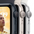 Apple - Apple Watch SE OLED 44 mm Digital 368 x 448 Pixeles Pantalla táctil Negro Wifi GPS (satélite) - Nuevo