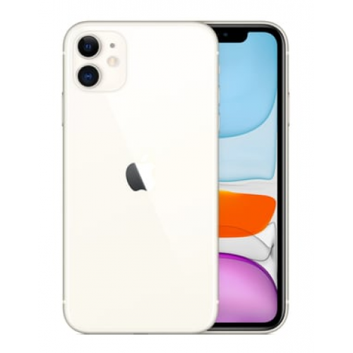 Apple - iPhone 11 64 GB, Blanco, desbloqueado - Nuevo
