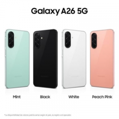 Samsung - Galaxy A26 (5G) 256 GB, negro - Nuevo