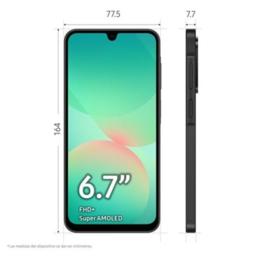 Samsung - Galaxy A26 (5G) 256 GB, negro - Nuevo