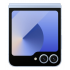 Samsung - Galaxy Z Flip6 (5G), 256 GB, Azul - Nuevo